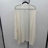 Confess Women's Size XL White Knit Cardigan
