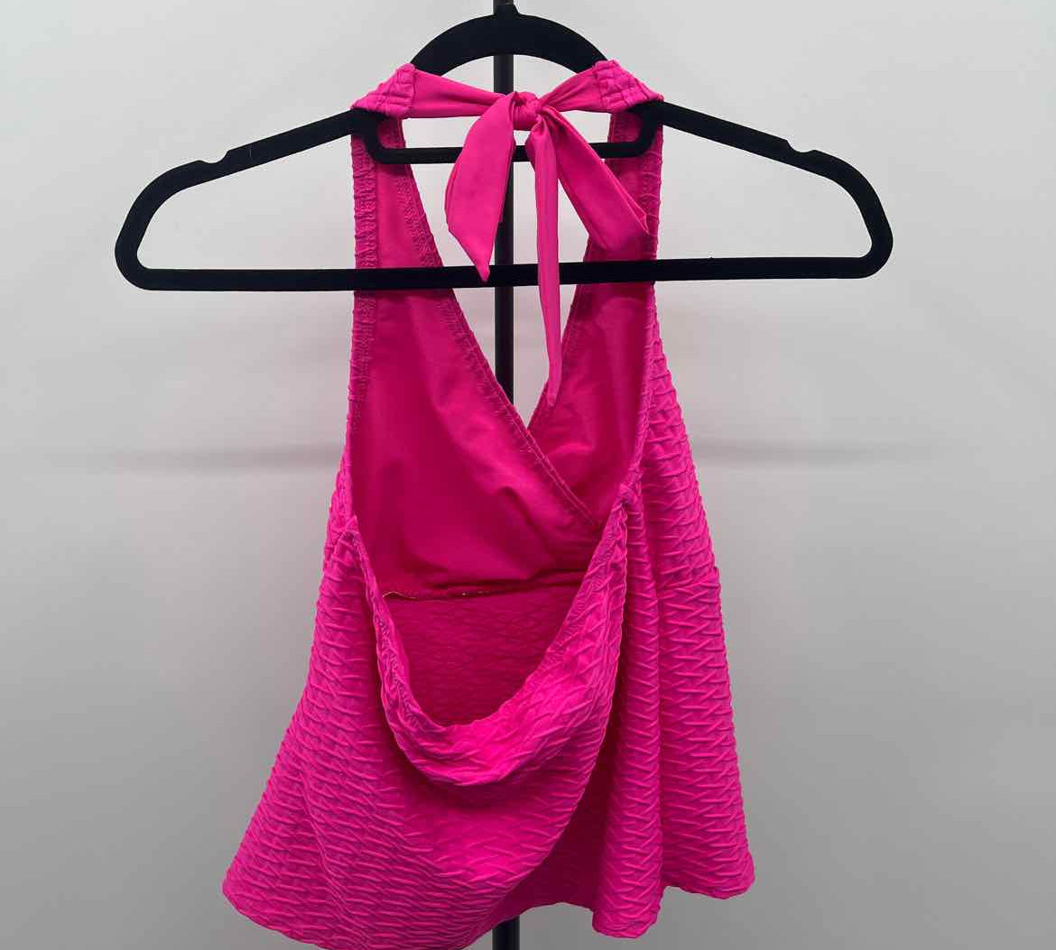 Land's End Women's Size XS Fuschia Textured Swimsuit - Separate