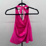 Land's End Women's Size XS Fuschia Textured Swimsuit - Separate