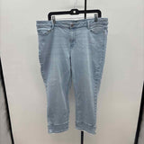 JJill Women's Size 16 Blue Solid Jeans