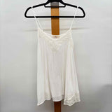 Elodie Women's Size S White Textured Tank