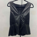 Sanctuary Women's Size M Black Textured Sleeveless Shirt
