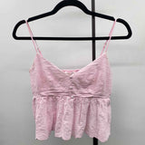 Altar'd State Junior's Size S Pink Bows Tank