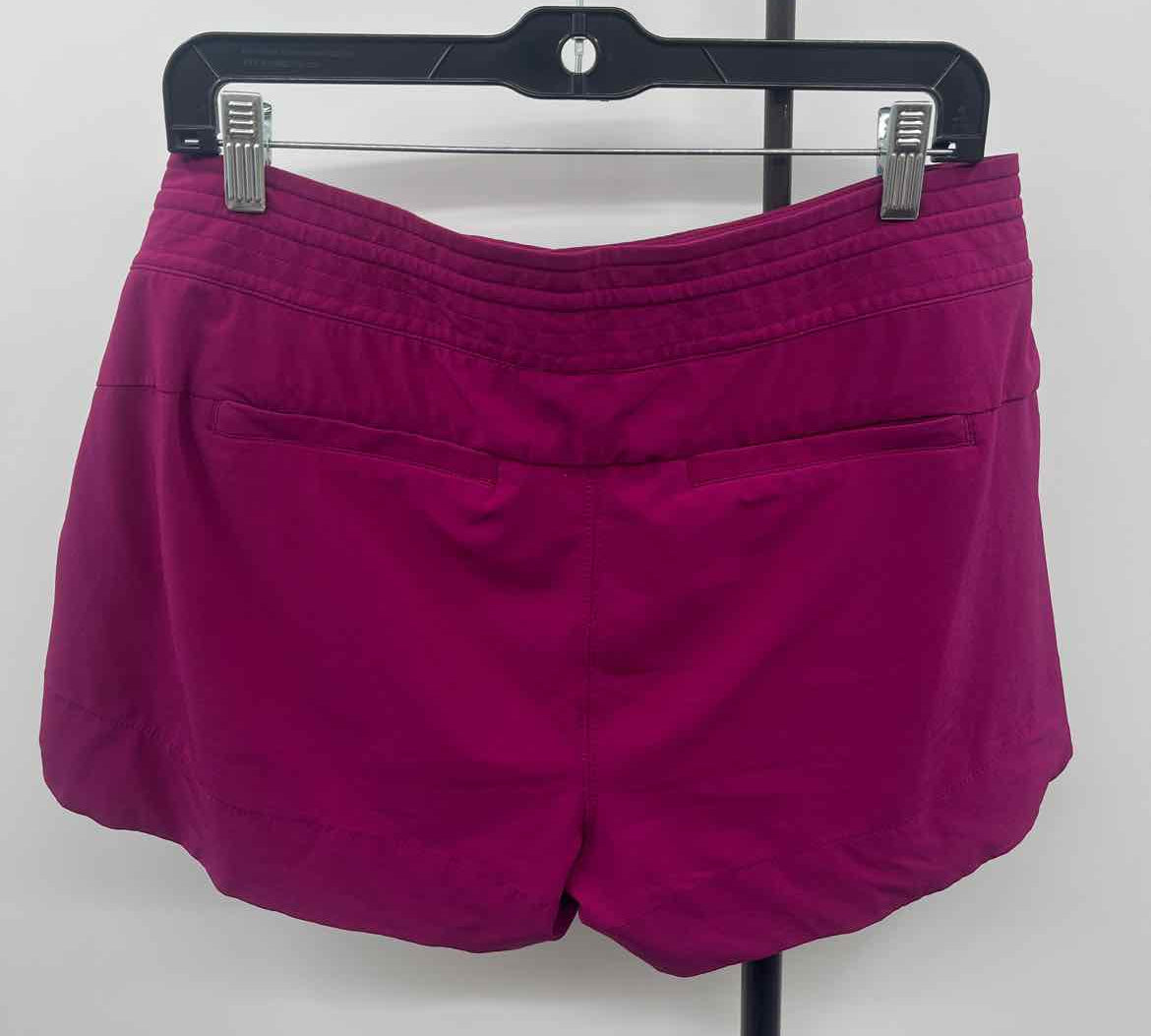 Athleta Women's Size 8 Magenta Solid Shorts