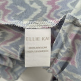 Ellie Kai Women's Size 4 Navy ZigZag Dress