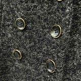 Ivanka Trump Women's Size 12 Charcoal Textured Coat