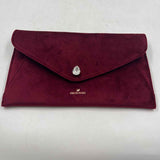 Swarovski Women's Maroon Solid Purse