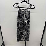 Hamakua Women's Size 16 Black Leaf Dress