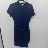 Threads 4 Thought Women's Size 10 Navy Solid Dress