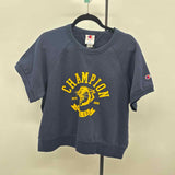 Champion Women's Size XL Navy Logo Sweatshirt