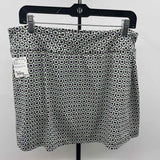title nine Women's Size 14 Black Circles Skirt