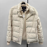 Izod Women's Size XL Ivory Solid Coat