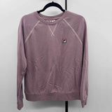 Fila Women's Size L Lavender Solid Sweatshirt