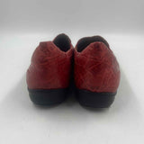 Elite Women's Shoe Size 7W Red Textured Dress Shoes