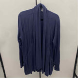 Athleta Women's Size 1X Slate Blue Solid Cardigan