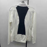 Athleta Women's Size L White Solid Jacket
