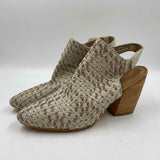 Diba True Women's Shoe Size 8.5 Ivory Woven Boots