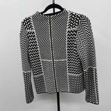 Banana Republic Women's Size M Black Stripe Jacket