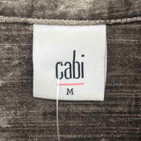 CABI Women's Size M Taupe Solid Jacket