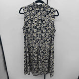 MSK Women's Size 18 Black Floral Dress