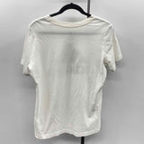 Adidas Junior's Size 1X White Logo T-Shirt