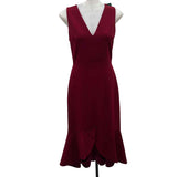 Alice & Olivia Women's Size 2 Brick Solid Dress