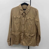 Chaps Women's Size XL Tan Solid Jacket