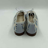 Vero Cuoio Women's Shoe Size 9.5 Blue Plaid Flats