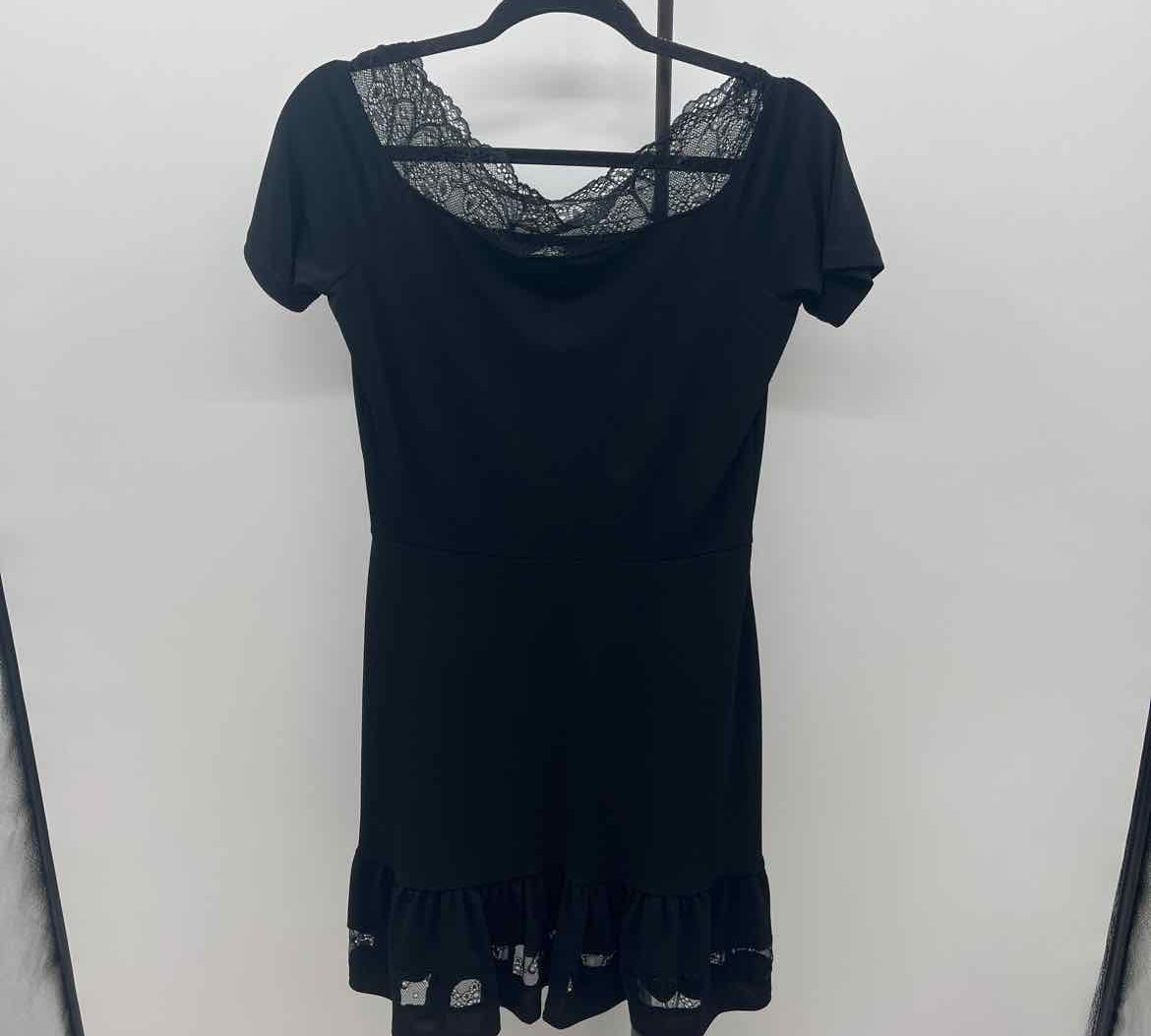 Michael Kors Women's Size 4P Black Lace Dress
