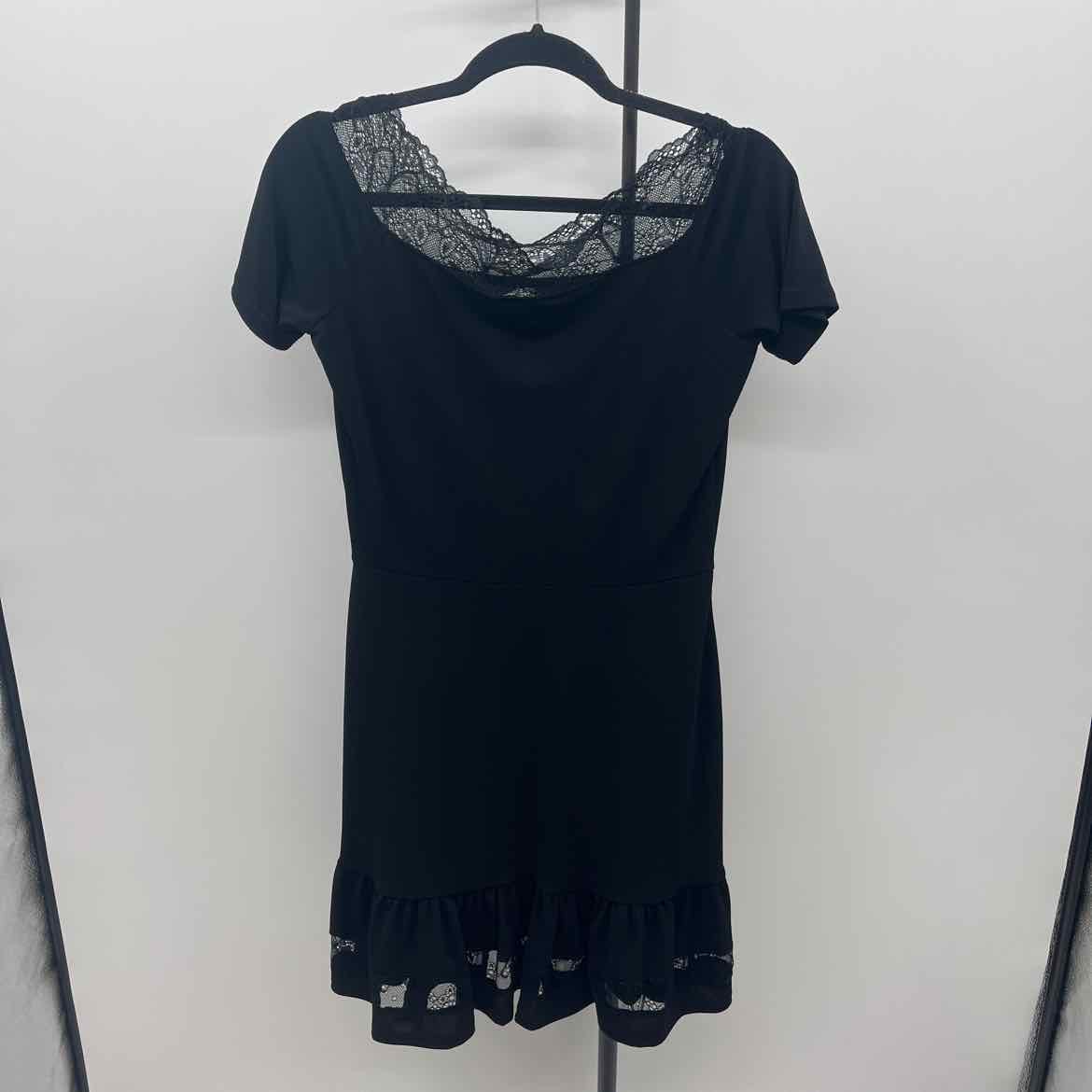 Michael Kors Women's Size 4P Black Lace Dress