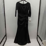Xscape Women's Size 8P Black Solid Gown/Evening Wear