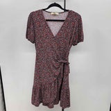 Michael Kors Women's Size 6 Black Floral Dress