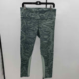 Under Armour Junior's Size 14 Green Abstract Leggings