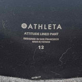 Athleta Women's Size 12 Black Solid Pants