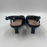 Clarks Women's Shoe Size 9 Black Solid Slingbacks