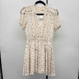 Altar'd State Junior's Size S White Floral Dress