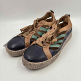 Spring Step Women's Shoe Size 10 Navy cutouts Sneakers