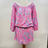 Lilly Pulitzer Women's Size 10 Pink dotted Jumper