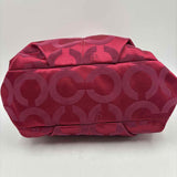 Coach Women's Burgundy Luxe Signature Purse