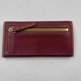 Dooney & Bourke Women's Red Luxe pebbled Wallet