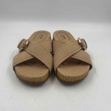 Clarks Women's Shoe Size 6 Tan Solid Flats