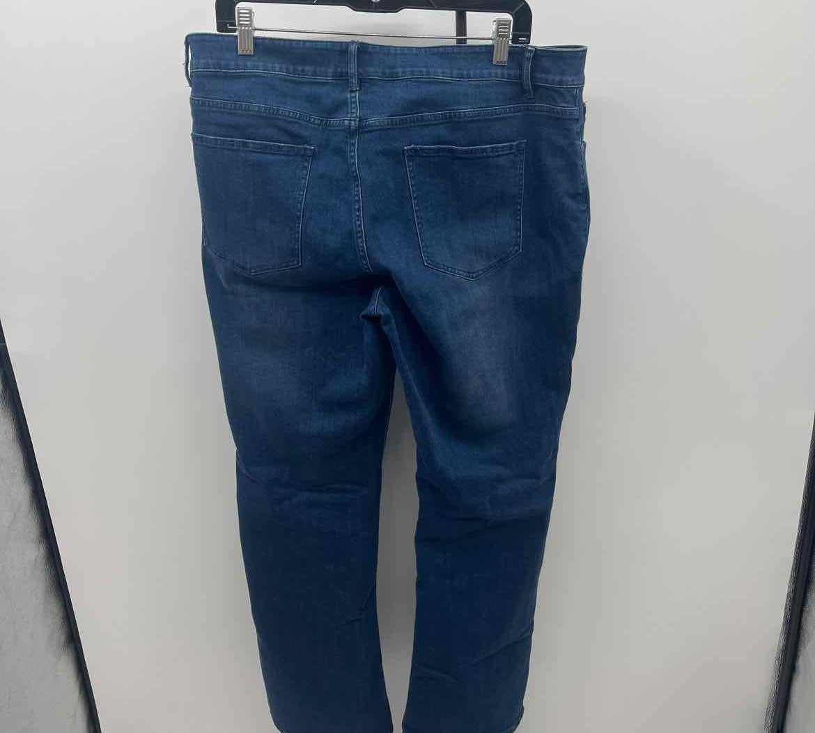 JJill Women's Size 16 Blue Solid Jeans