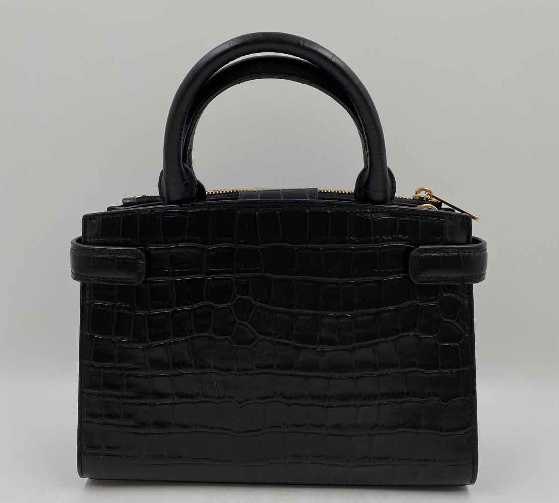 Michael Kors Women's Black Luxe embossed Purse