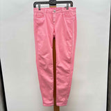 Bleulab Women's Size XS Pink Solid Pants