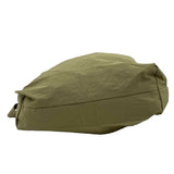 NWOT UNBRANDED Sage Green Shopper w/Drawstring Closure & Crossbody Strap