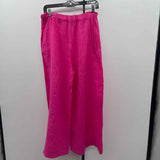 ASTRID Women's Size 10 Fuschia Solid Pants