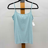 Loft Women's Size M Blue Solid Tank