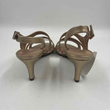 Naturalizer Women's Shoe Size 7 Gold Shimmer Heels