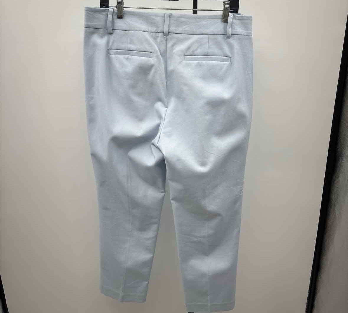 Ann Taylor Women's Size 12P Light Blue Solid Pants