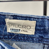 Pilcro Junior's Size 4 Blue Solid Jeans
